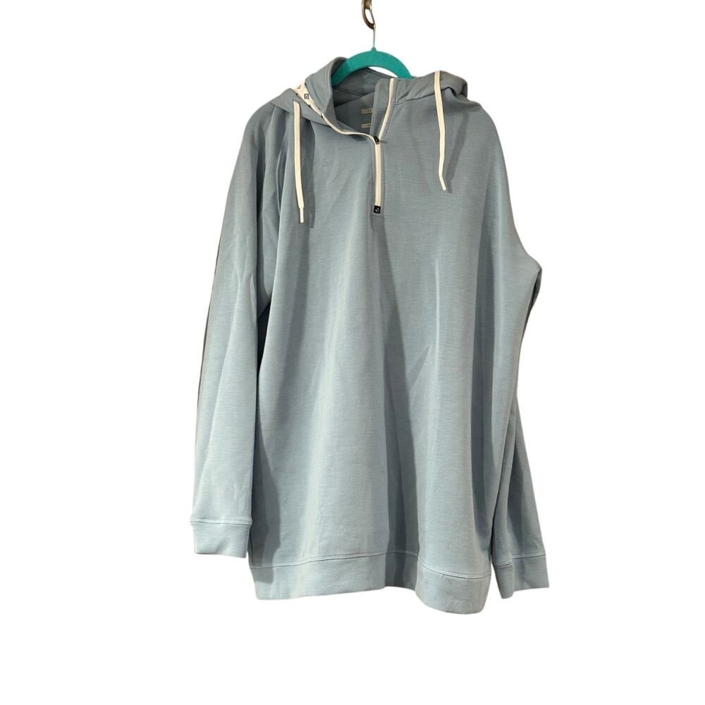 Swannies Conway Golf Hoodie Light Blue Men 2XL